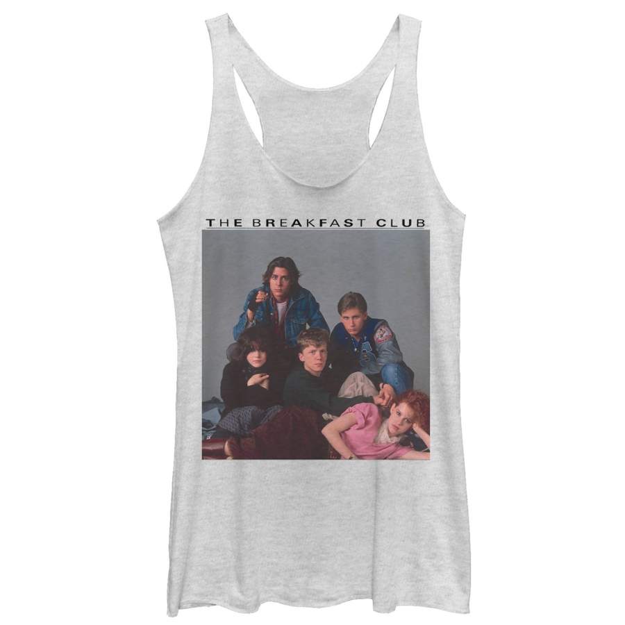 The Breakfast Club Women’s Detention Group Pose  Racerback Tank