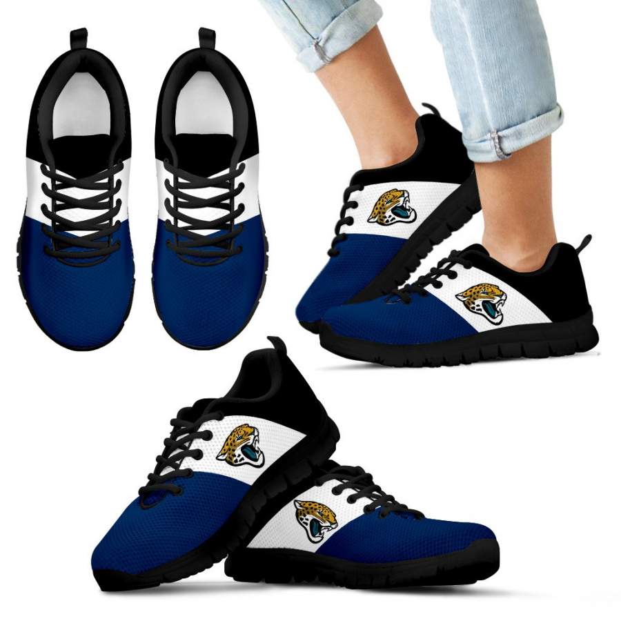 Separate Colours Section Superior Jacksonville Jaguars Sneakers