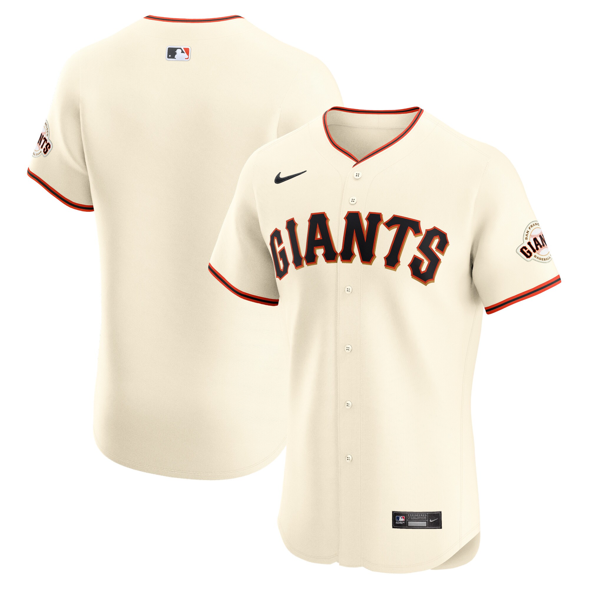 San Francisco Giants Elite Jersey – Cream