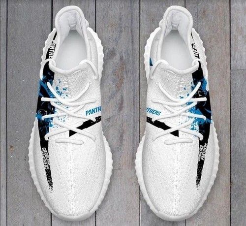 Carolina Panthers Yeezys Boost 350V2 Men Running Shoes Yeezy Sneaker 3D Designer Shoes Shoes For Men And Women Beautiful And Quality Custom Shoes 2020