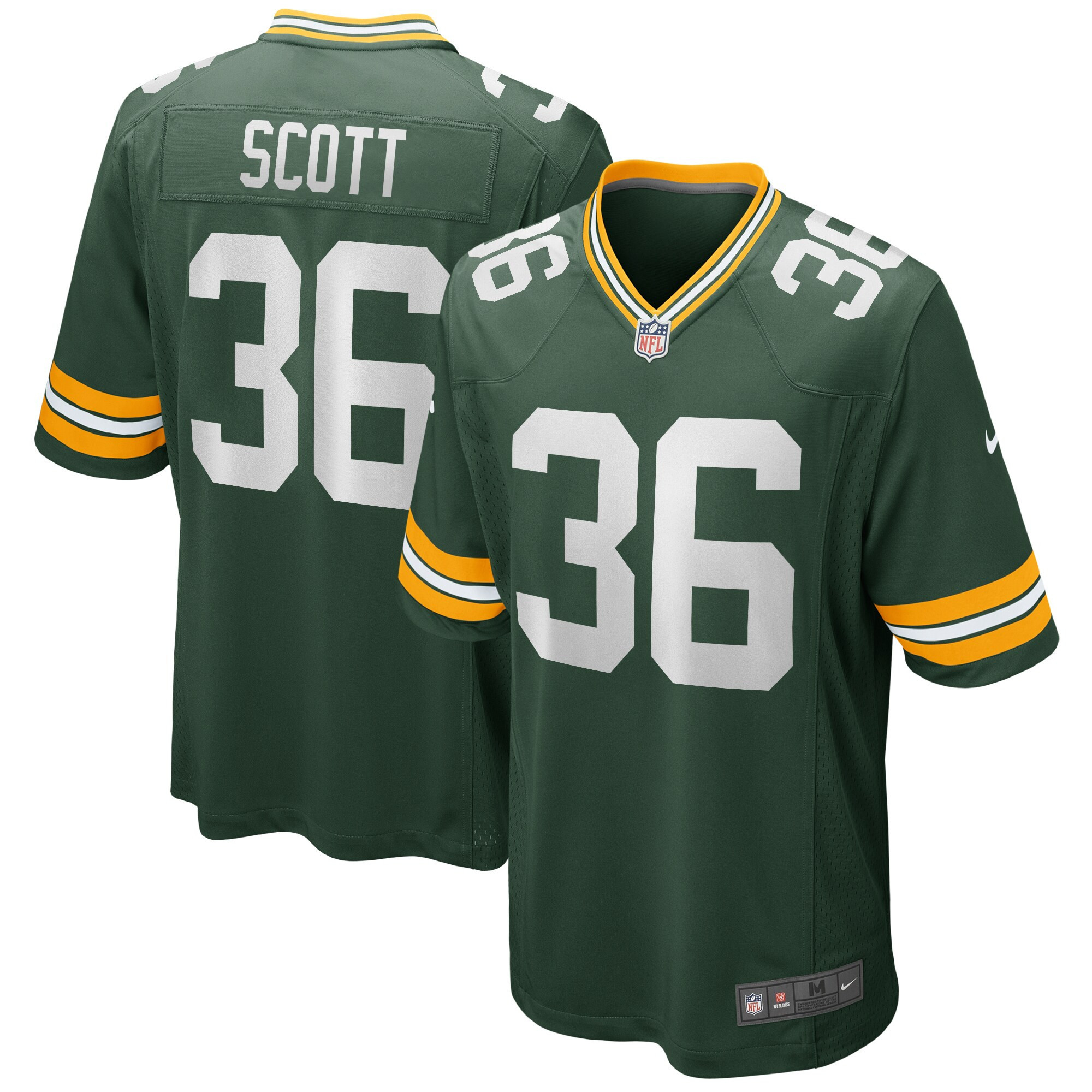 Vernon Scott Green Bay Packers Player Game Jersey – Green NFL