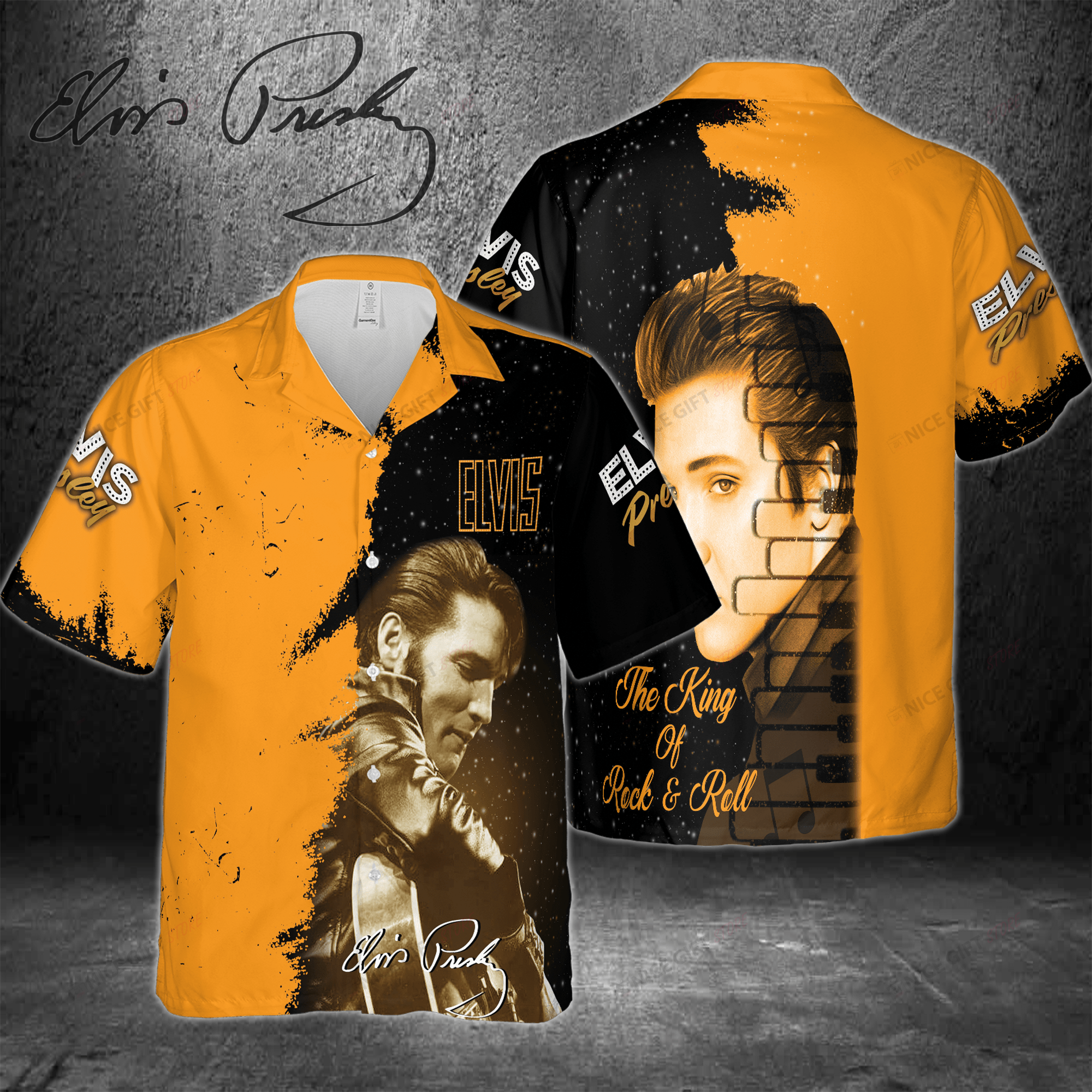 Elvis Presley Hawaiian 3D Shirt 3Hs-X2Z6