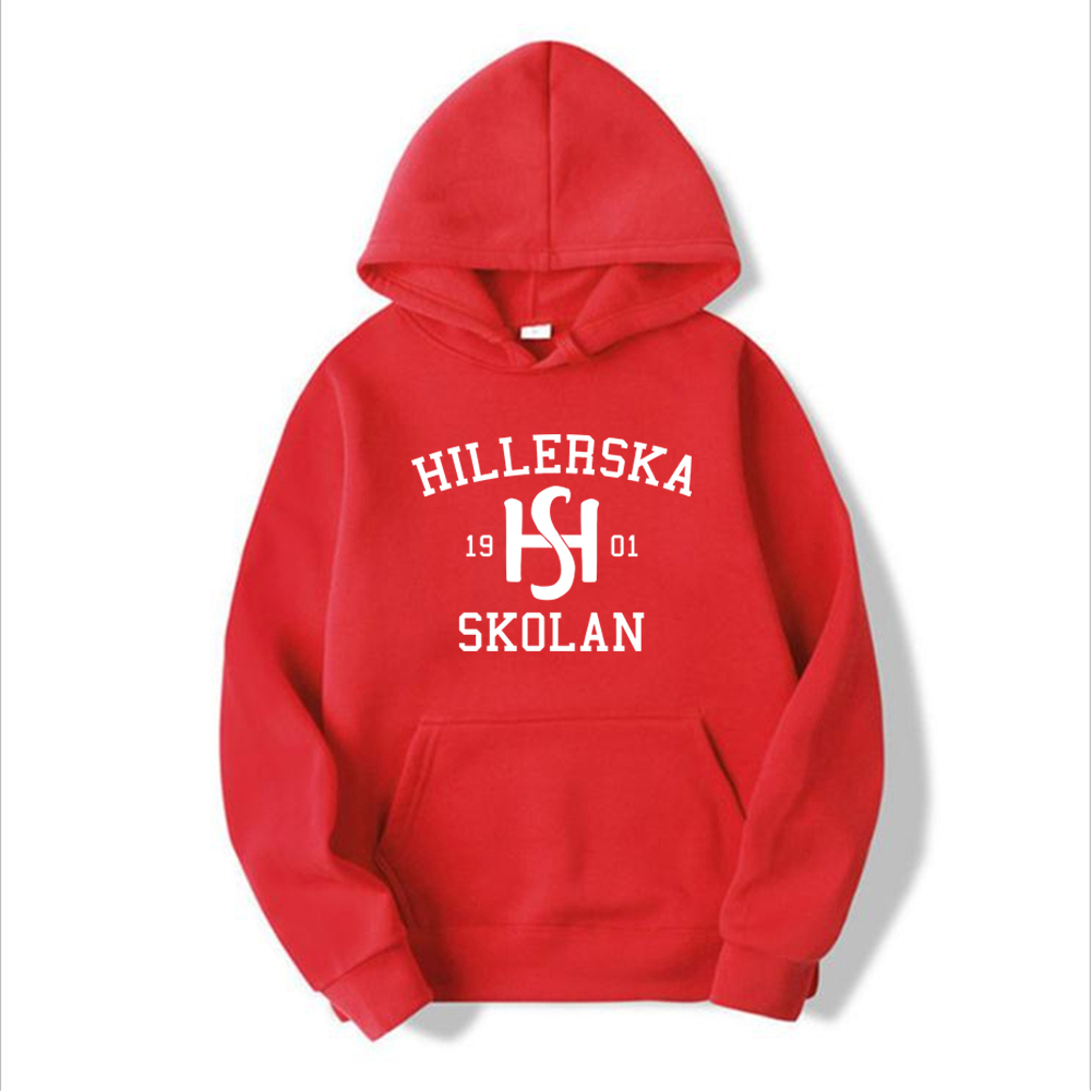 Young Royals Hillerska Skolan Hoodie Hillerska Skolan Unisex Hooded Sweatshirt Graphic Hoodies Long Sleeve Pullover Tv Show Tops alx