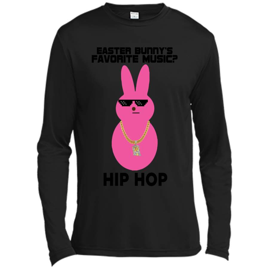 Easter 2018 Hip Hop Bunny Long Sleeve Moisture Absorbing Shirt