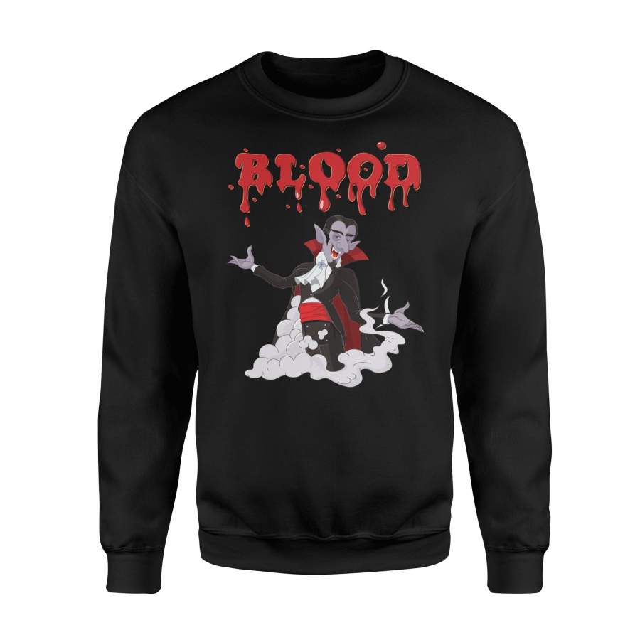Halloween Blood Dracula Halloween Sweatshirt
