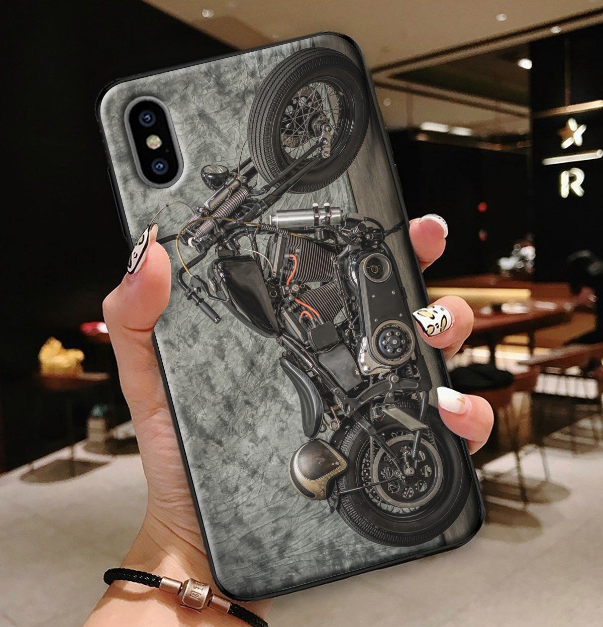 Vintage Motorcycle Phone Case