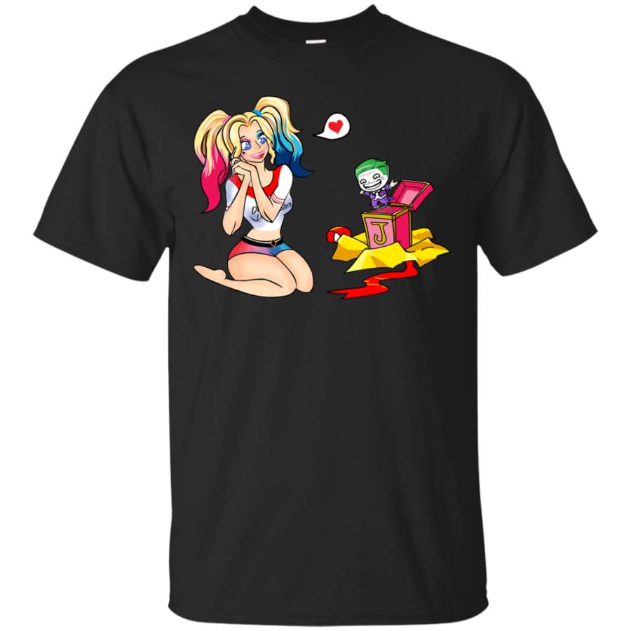 Suicide – Harley Quinn Christmas Present asylum T Shirt & Hoodie
