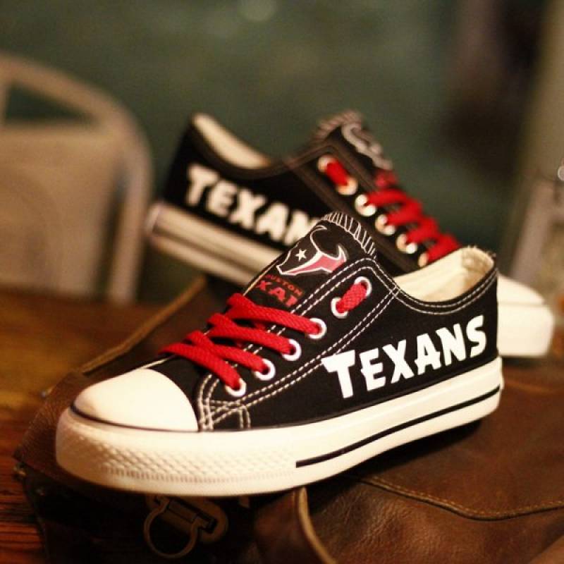 Houston Texans Canvas Shoes, Texans Sneakers, Tennis Shoes