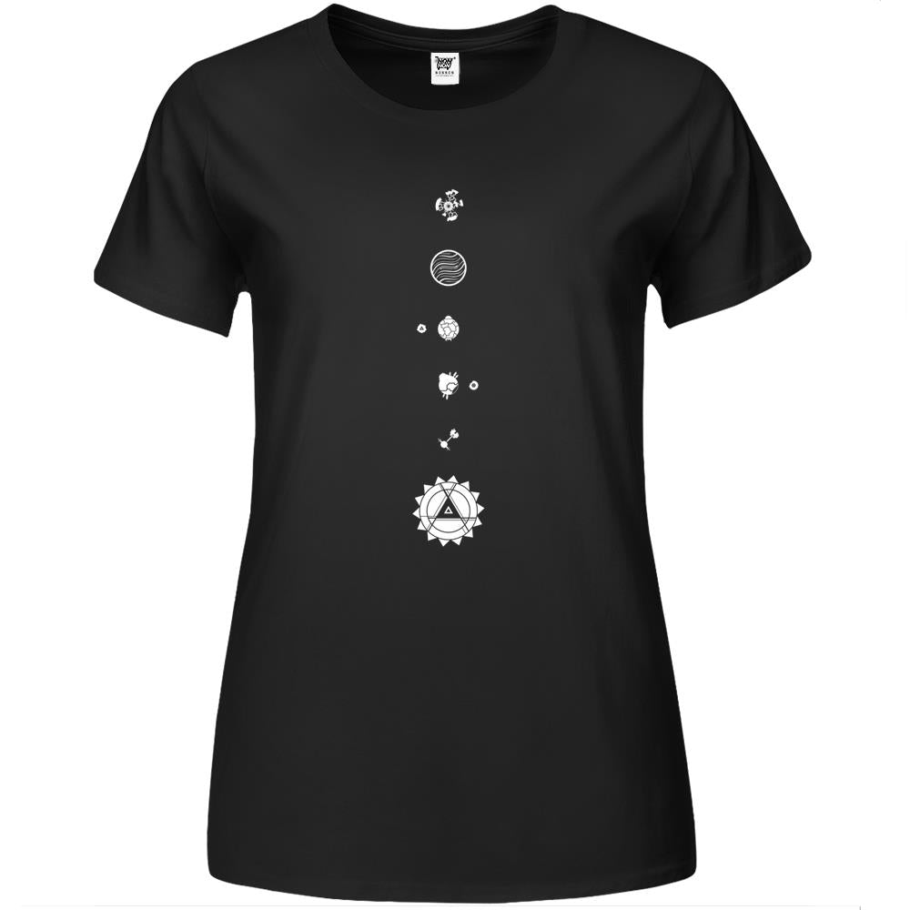 The Outer Wilds Solar System Premium Womens T Shirts