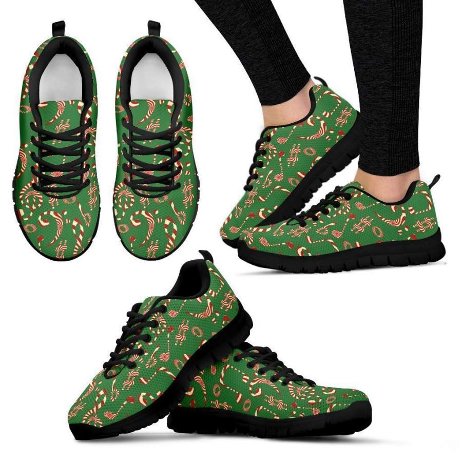 Christmas Candy Music Women’s Sneakers