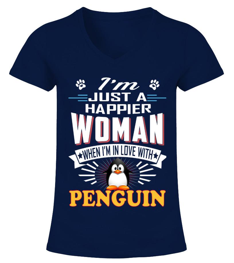 Penguin Animals Lover T Shirts C-Tir1U