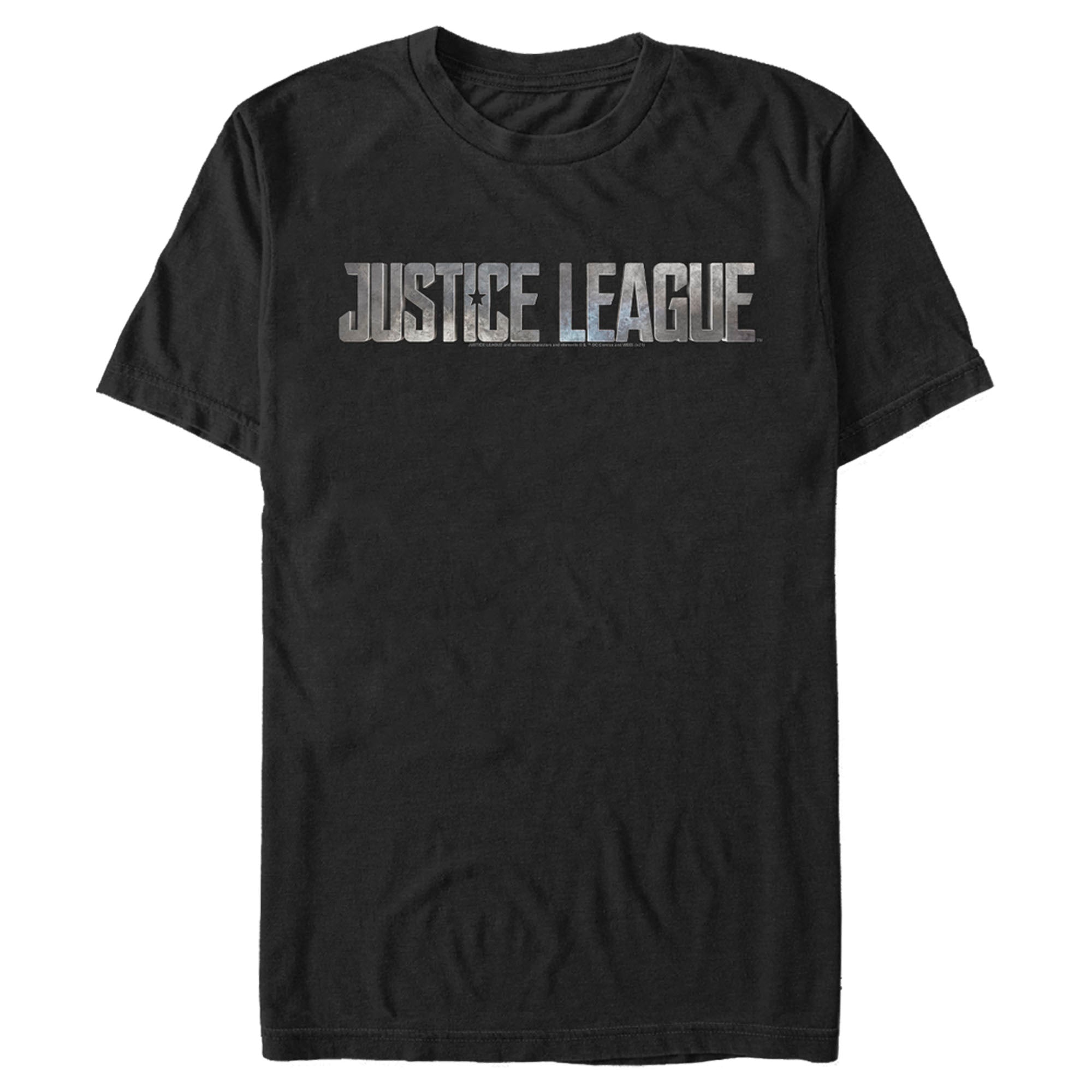 Zack Snyder Justice League Men’S Small Stone Logo  T-Shirt