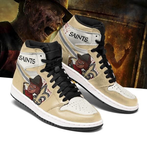 New Orleans Saints Horror Custom Shoes Sneakers  Sne