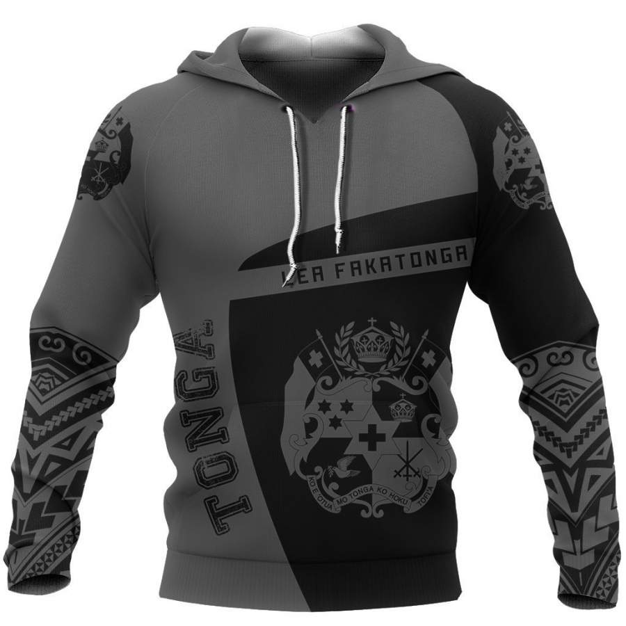 Tonga Polynesian Sport Hoodie – Premium Style NNK 1210