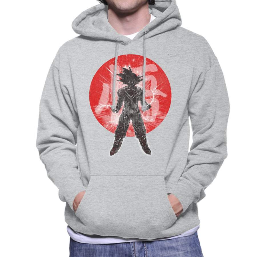 The Red Dragon Ball Z Goku Men’s Hooded Sweatshirt