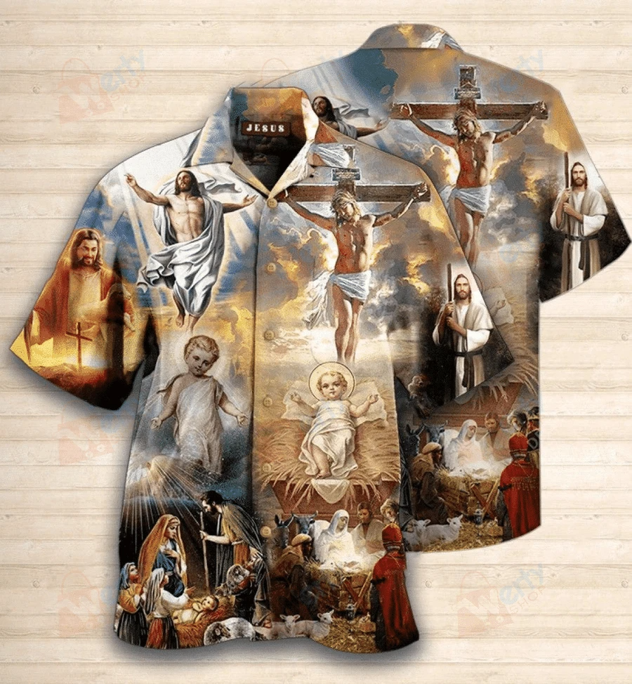 The Life Of Jesus Hawaiian Shirt Pre12232