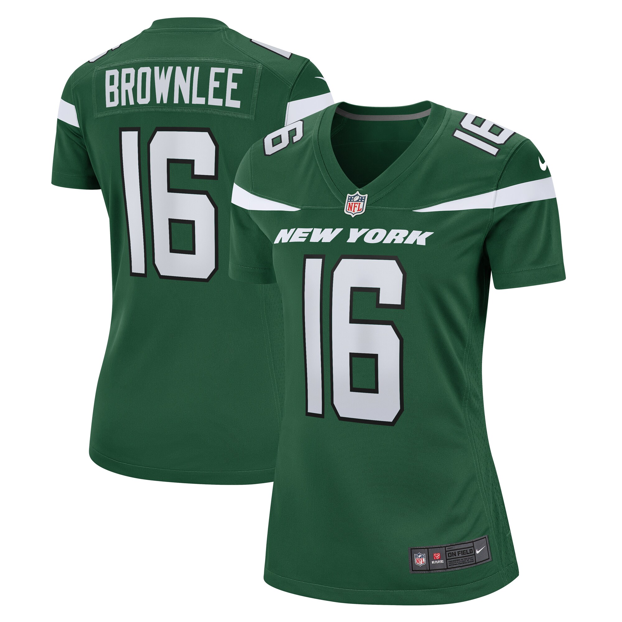 Jason Brownlee New York Jets Women's Game Jersey – Gotham Green