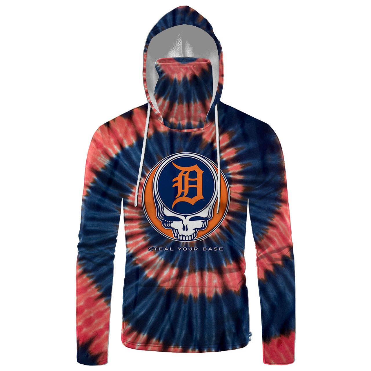 Fan Wear – Detroit Tigers Hoodie Mask 3D Full Printing