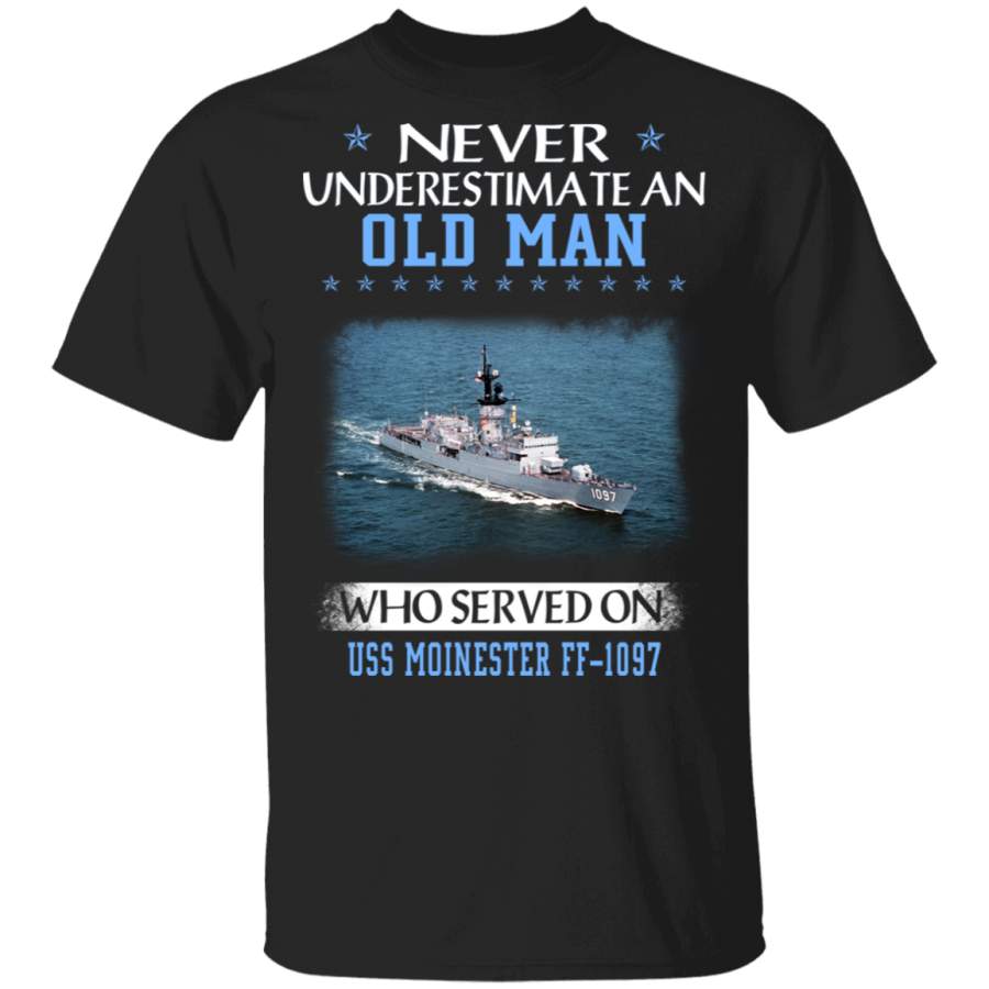 USS Moinester FF-1097 Veterans Day Christmas Gift T-Shirt