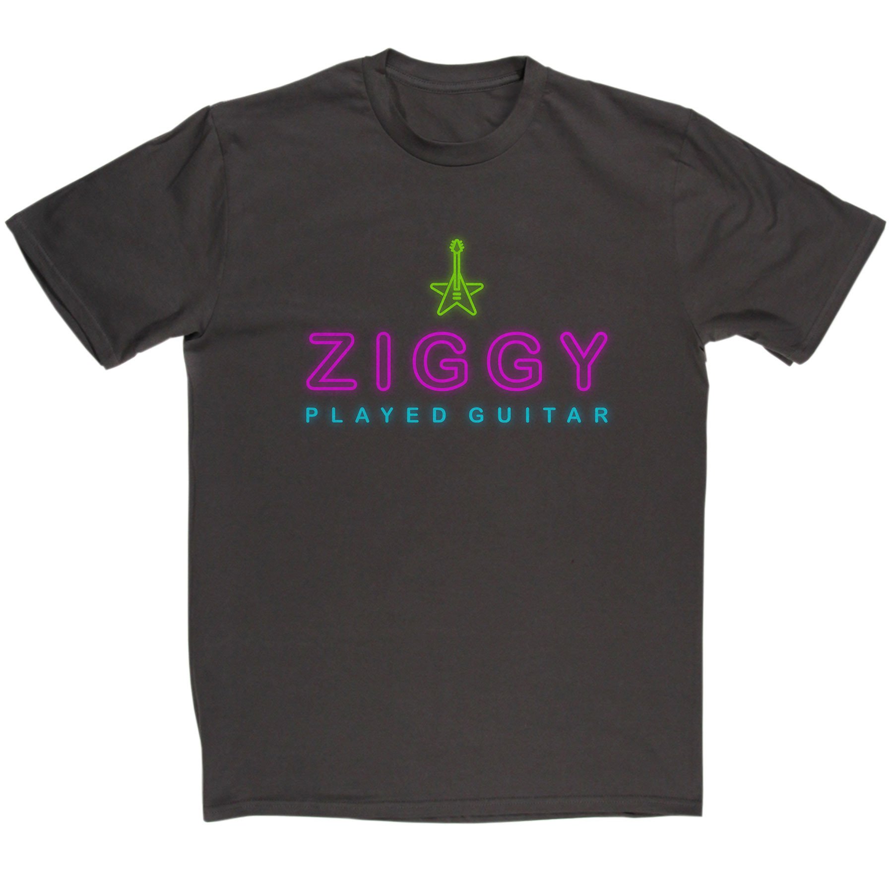 David Bowie Inspired – Ziggy Played Guitar T Shirt