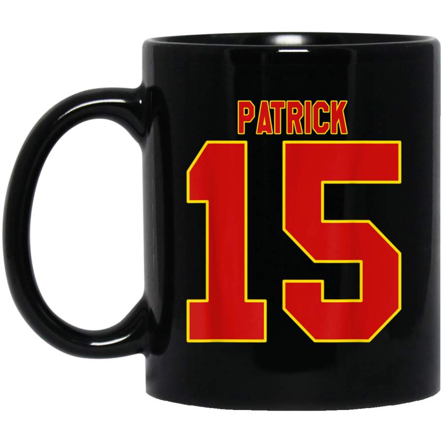 Patrick 15 No FifMugn Mug  Kansas City Football Mug