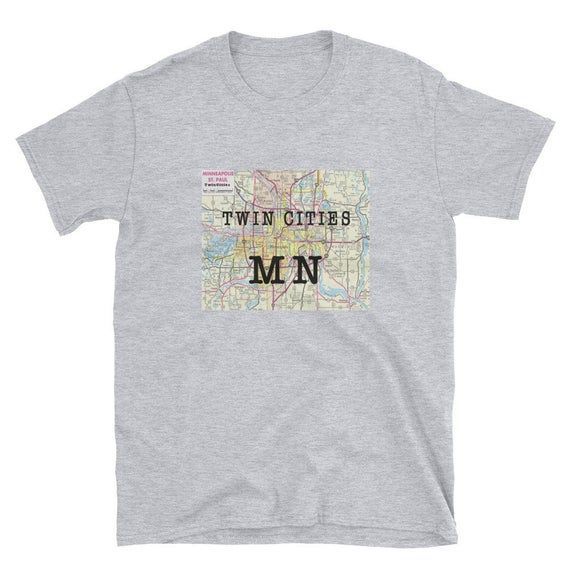 Twin Cities Mn Minneapolis St Paul Minnesota Short Sleeve Shirt