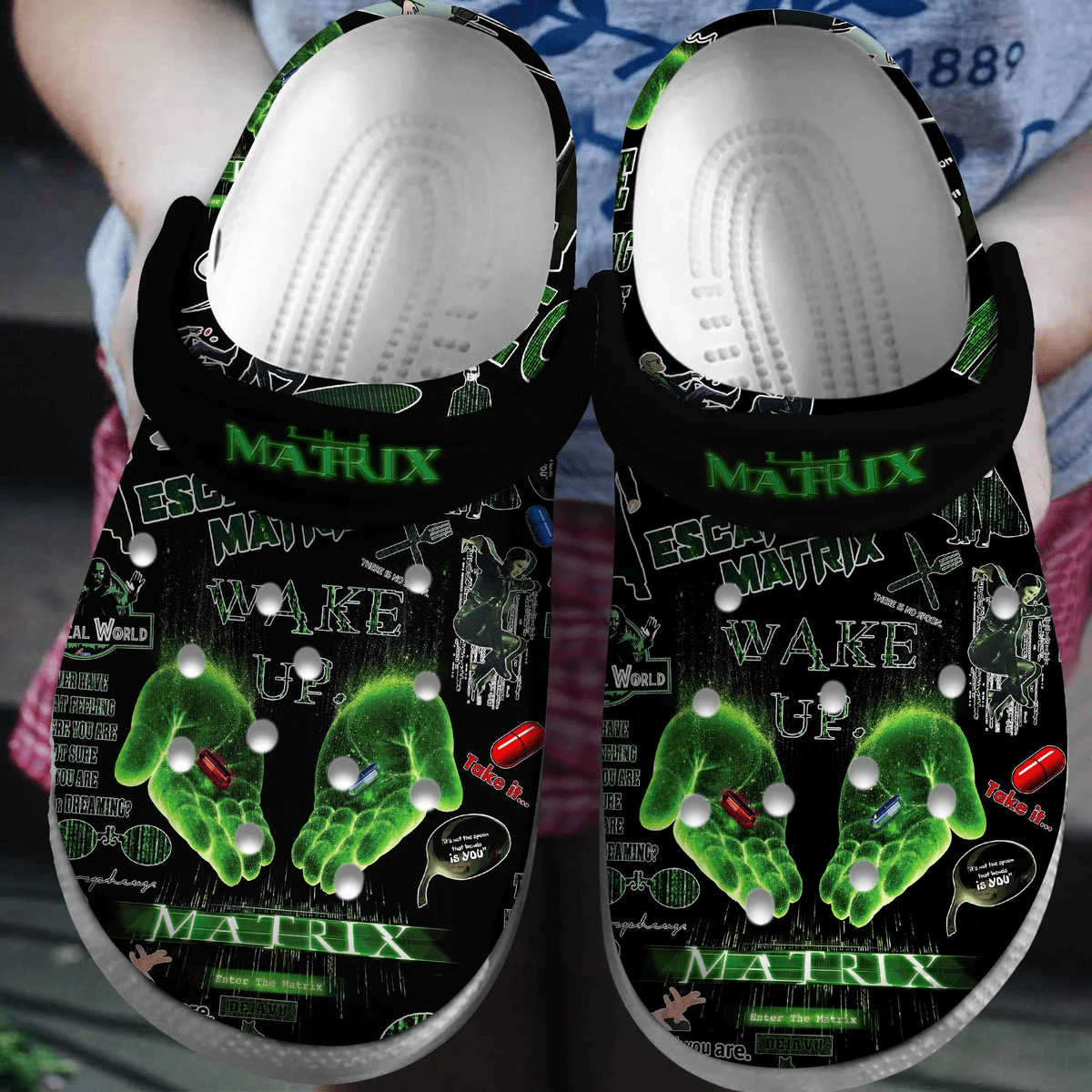 The Matrix Movie Crocss Clogs For Men Women And Kid T02Fzzul