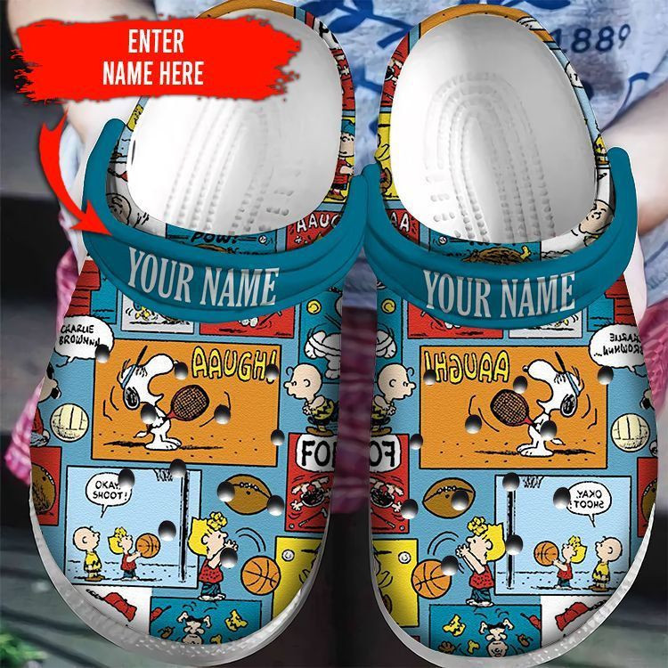 Aaugh Snoopy Lover Crocss Clog Shoes
