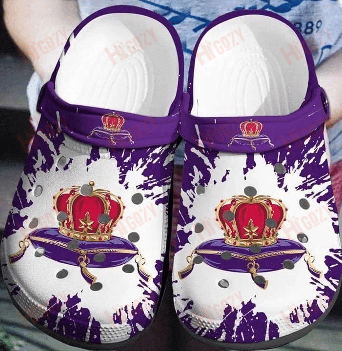 Crown Royal Crocs Clog Shoes Junefashions Shoes
