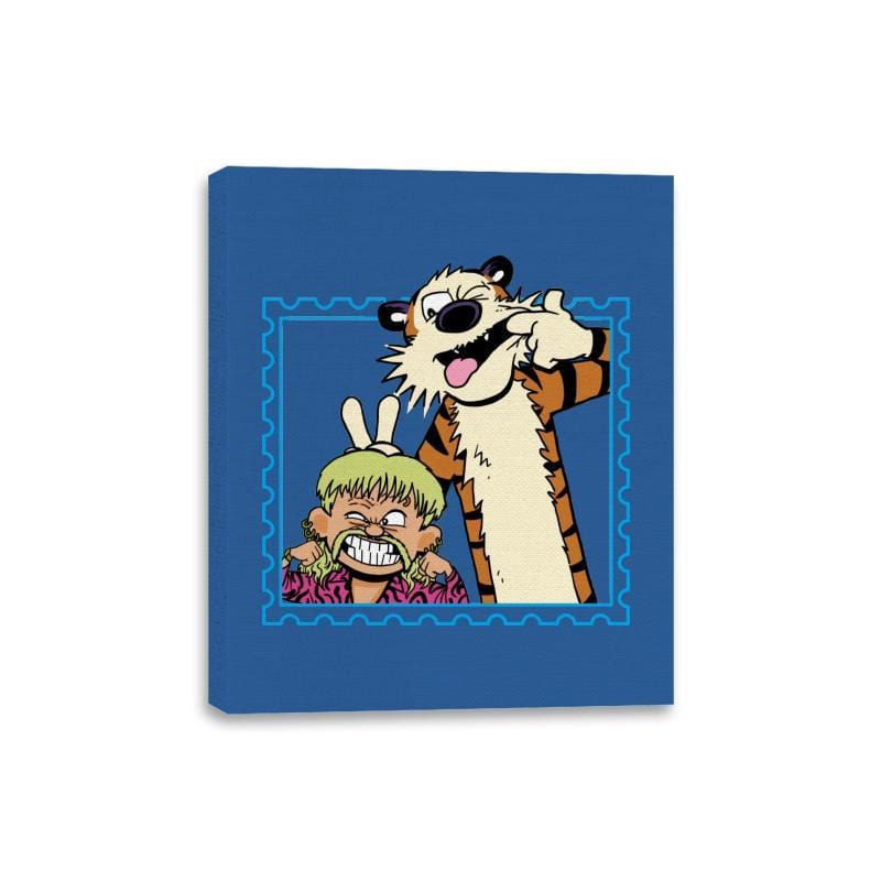 Exotic Joe And Tiger – Canvas Wraps