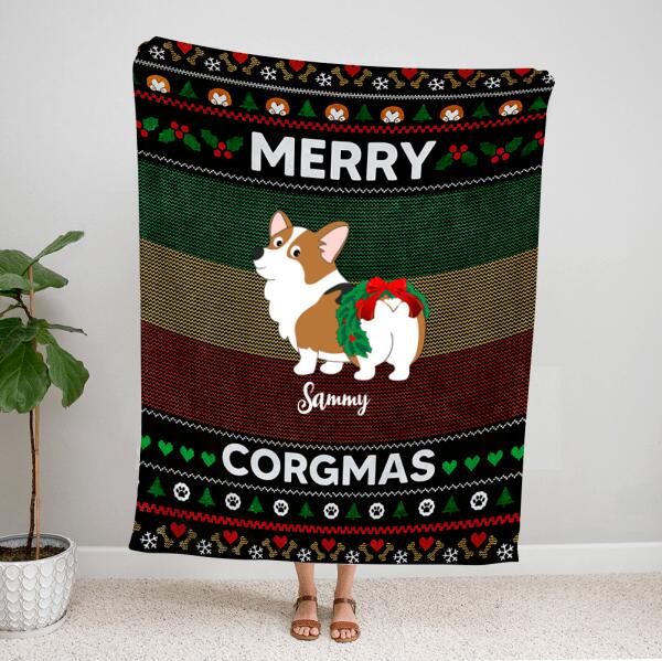 Personalized Cute Cat Blanket – Best Christmas Gifts For Cat Lovers – Up To 4 Cats