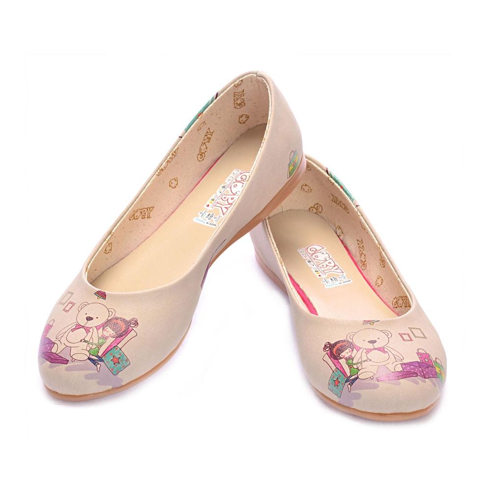 Teddy Bear Ballerinas Shoes 1020