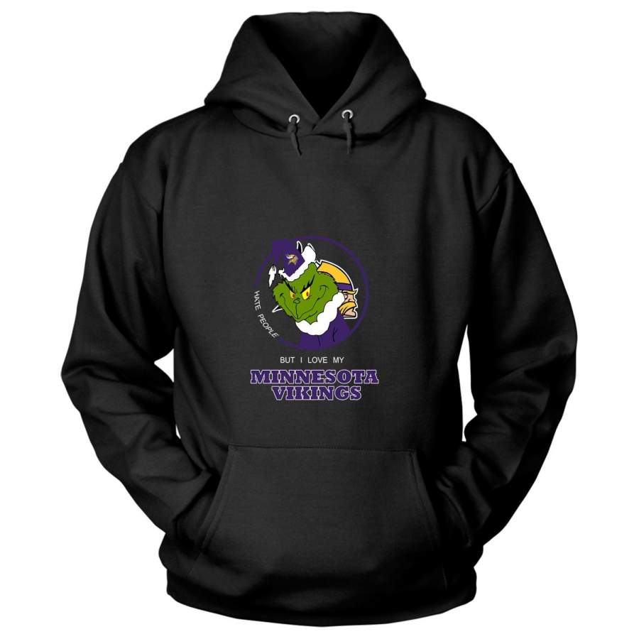 I Love My Minnesota Vikings T Shirt, The Grinch T Shirt – Hoodie