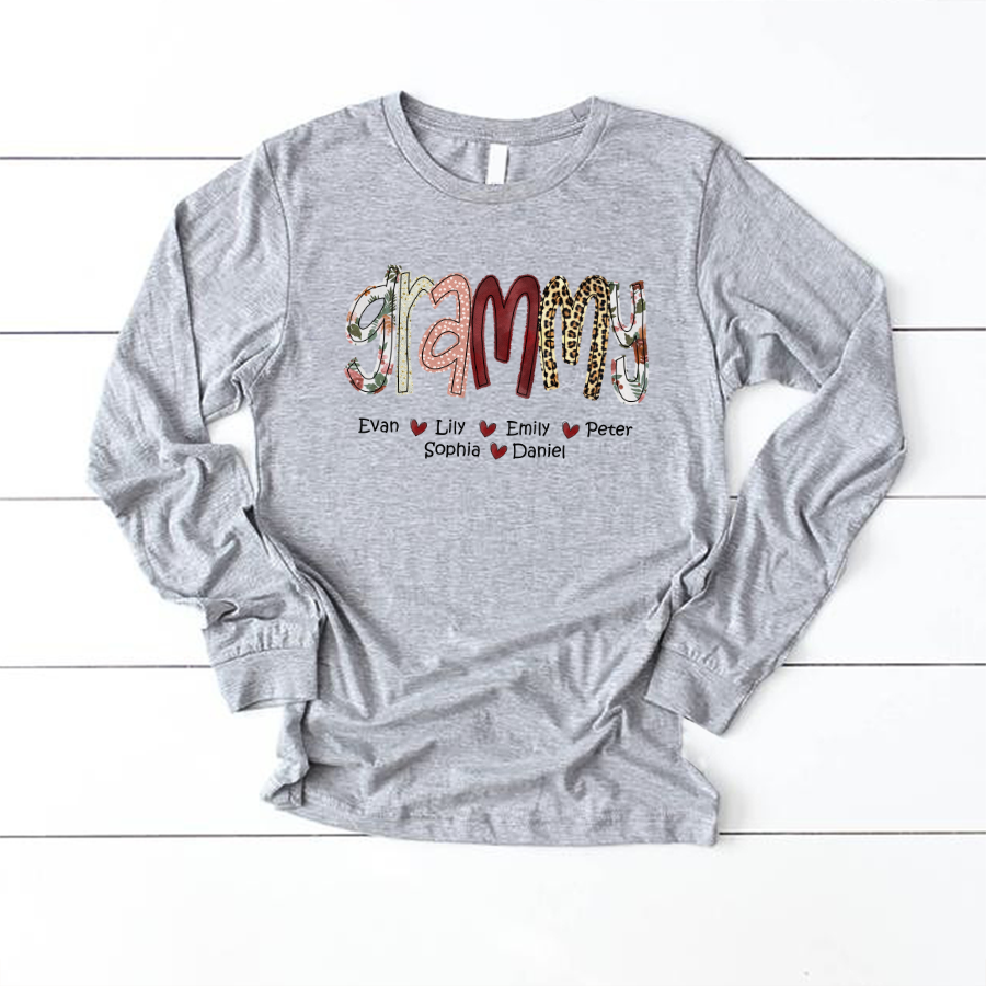 Grammy And Kids Cth01 Longsleeve