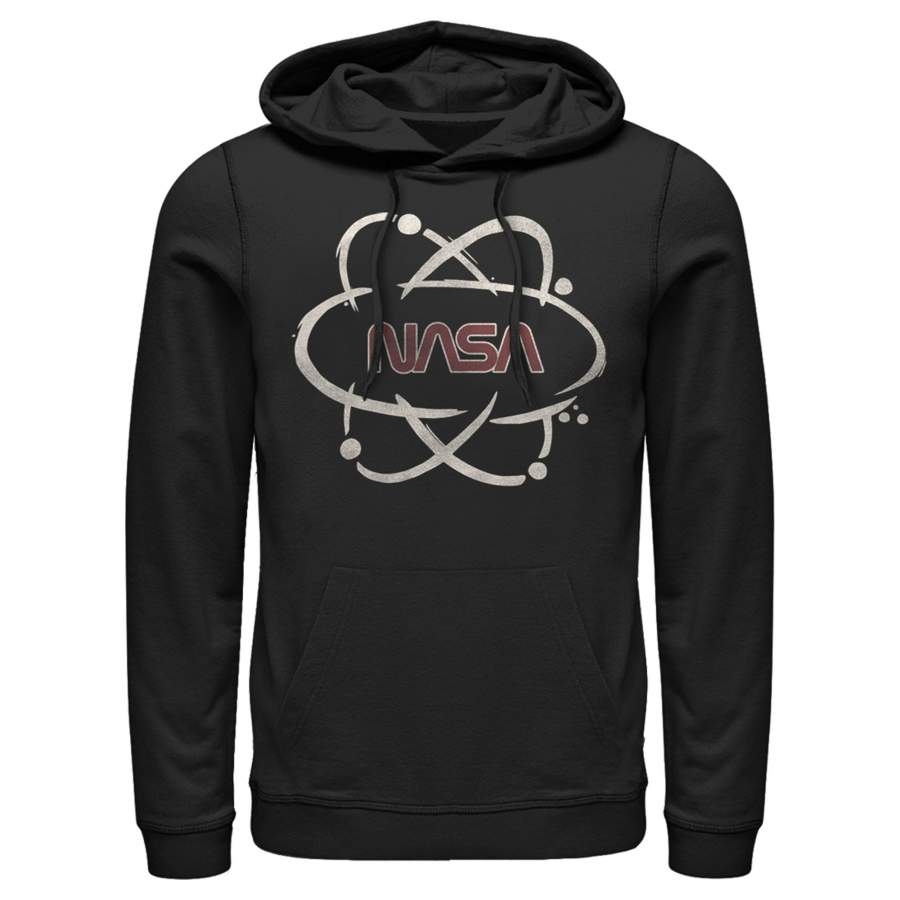 NASA Men’s Atom Path Logo  Lightweight Hoodie