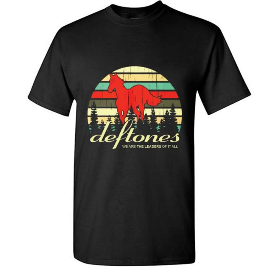 Deftones We Are The Leaders Of It All Horce Classic Vintage Retro Design – Gildan Short Sleeve Shirt