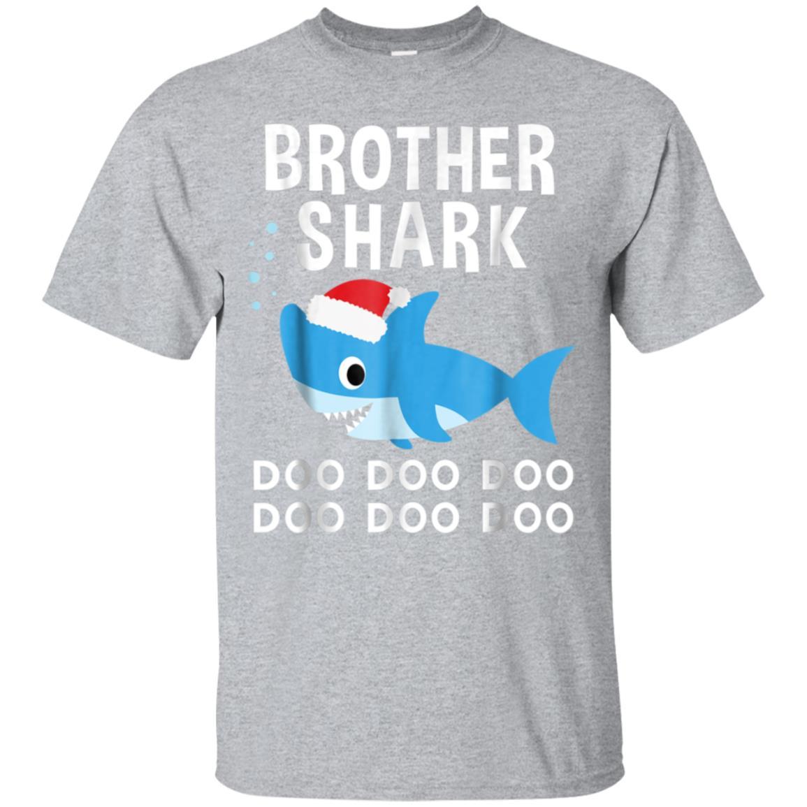 Brother Shark Doo Doo Christmas Shirt for Family Pajamas