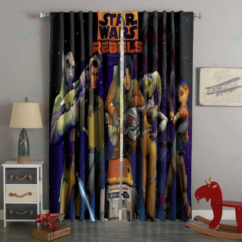 3D Printed Star Wars Rebels Style Custom Living Room Curtains