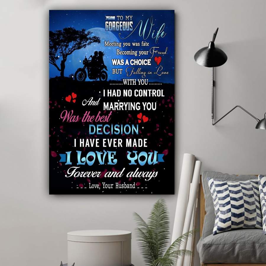 You Are My Best Friend My Soulmate My Everything Poster Gift For Husband For Biker.jpg