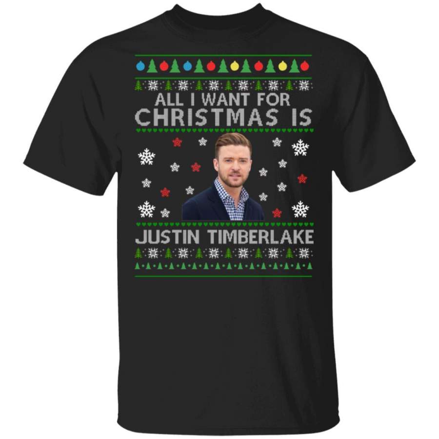 All I Want For Christmas Is Justin Timberlake Sweater