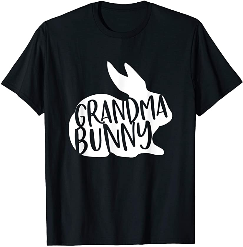 Womens Easter Grandma Bunny Gift for Grandmother Easter T-Shirt