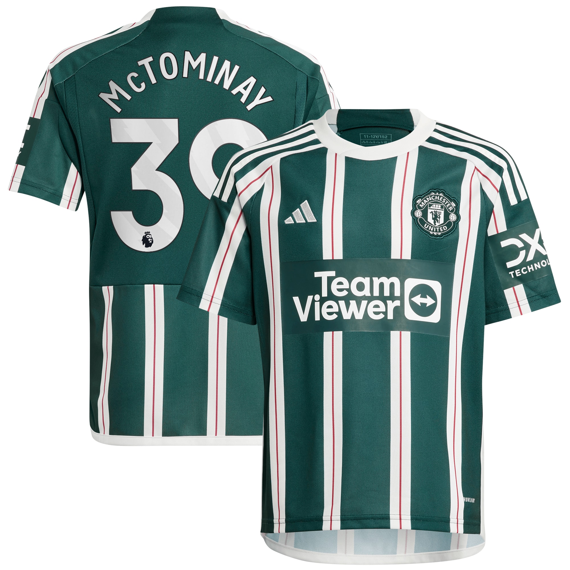 Scott McTominay Manchester United Youth 2023/24 Away Replica Player Jersey – Green