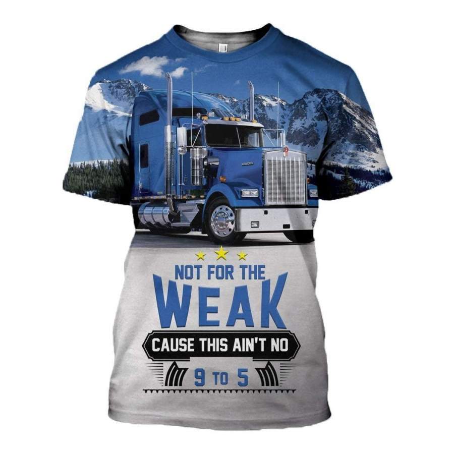 Truck 3D All Over Printed Shirts For Men & Women