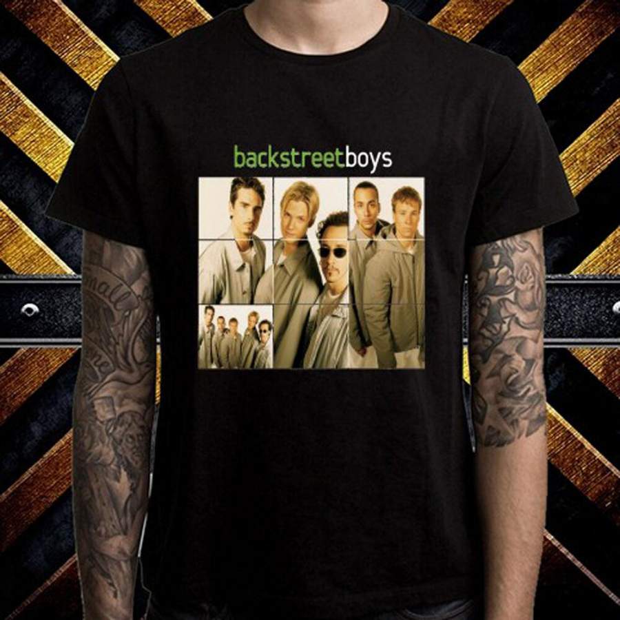 Backstreet Boys American Vocal Group Men’s Black T-Shirt