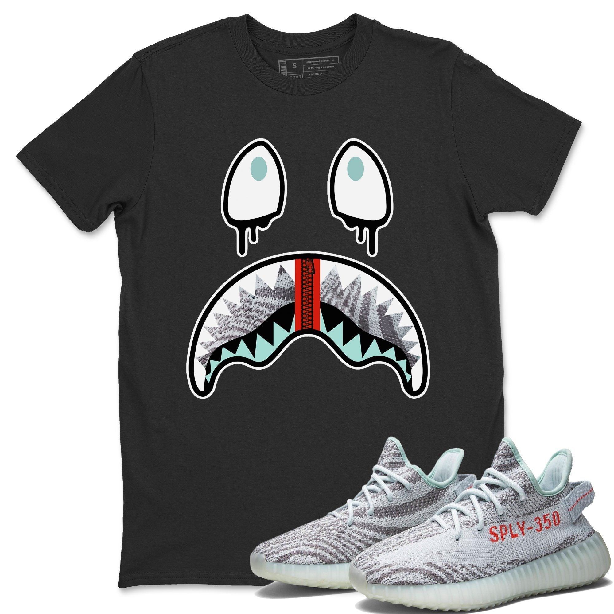 Shark Face T-Shirt – Yeezy 350 V2 Blue Tint