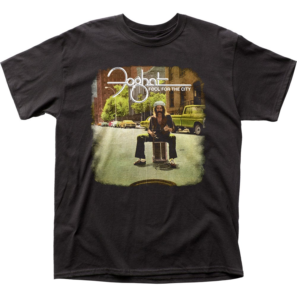 Foghat Fool For The City Mens T Shirt Black