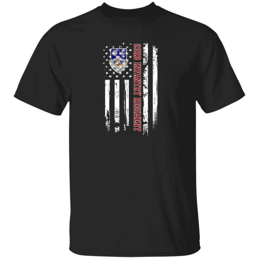 23rd Infantry Regiment Veteran American Flag Tshirt Veterans Day Christmas Gift Mug