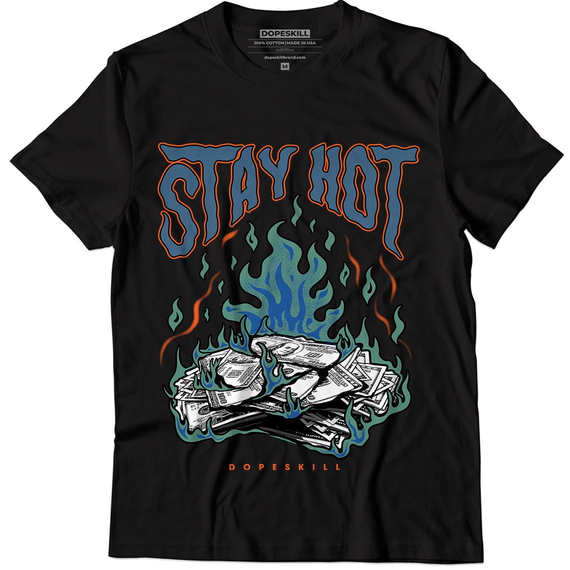 Stay Hot Unisex Shirt Match Yz Boost 700 Fade Azure