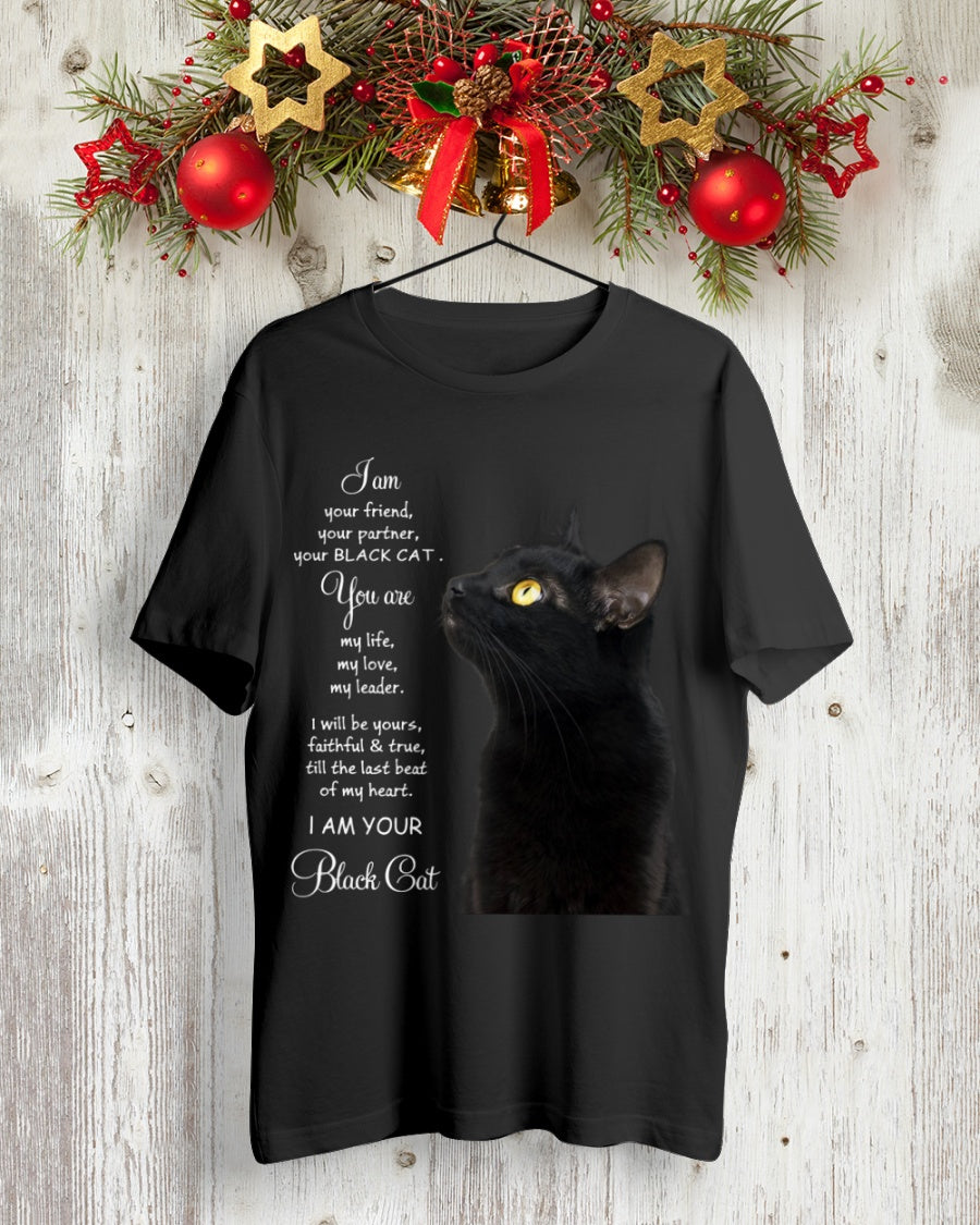 I Am Your Friend Partner Black Cat Gift Standard/Premium T-Shirt