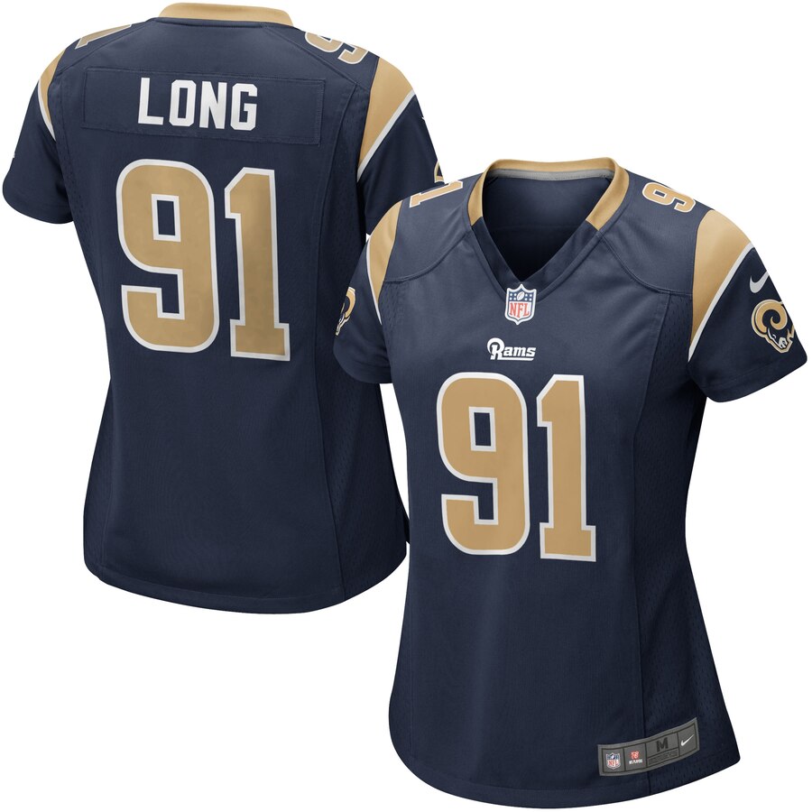 Chris Long Los Angeles Rams Nike Womens Game Jersey – Navy